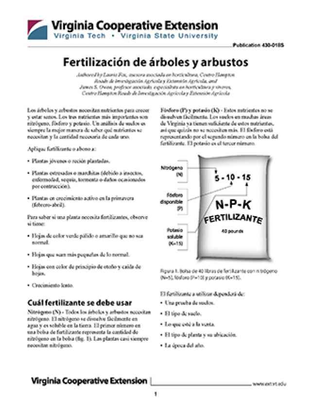 Fertilización de árboles y arbustos JPG