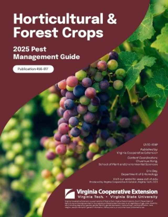 Pest Management Guide: Horticultural and Forest Crops, 2017 Pest Management Guide: Horticultural and Forest Crops, 2017