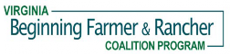 logo of VIRGINIA Beginning Farmer & Rancher COALITION PROGRAM