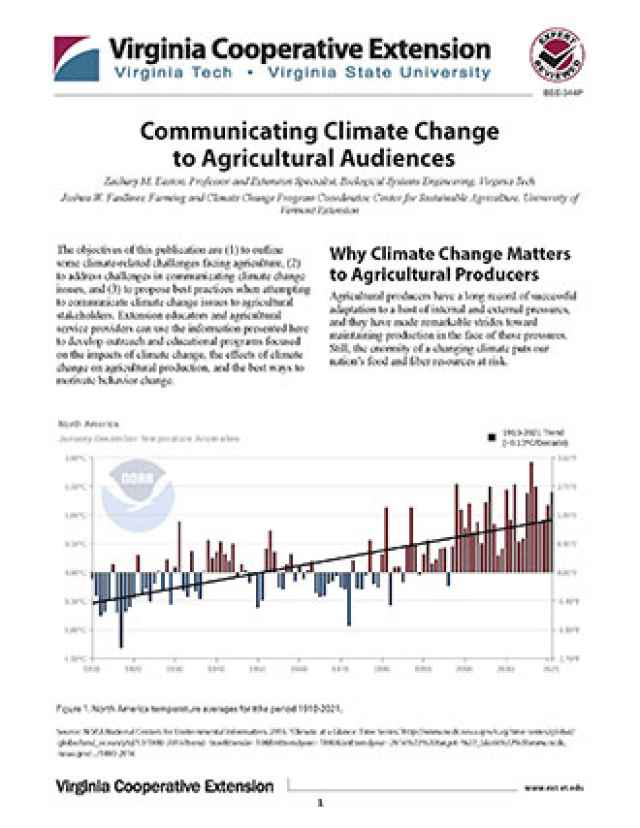 Zachary M. Easton, Associate Professor and Extension Specialist, Biological Systems Engineering, Virginia Tech Joshua W. Faulkner, Farming and Climate Change Program Coordinator, Center for Sustainable Agriculture, University of Vermont Extension-JPG