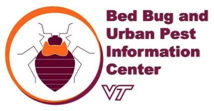 A picture containing the Bed Bug and Urban Pest Information Center logo