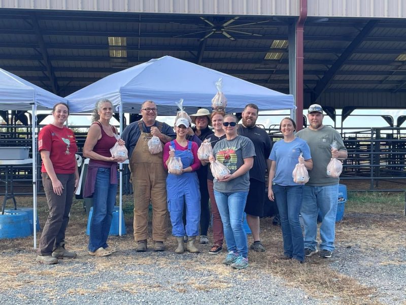 A group of people from the Coop to Soup program.