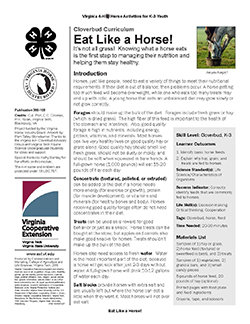 Cover, Eat Like a Horse!