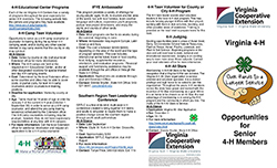 JPG- Opportunities for Senior 4-H Members