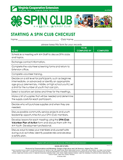 JPG-Starting a SPIN Club Checklist