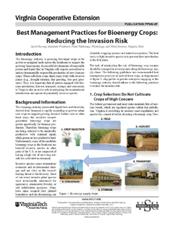 Best Management Practices for Bioenergy Crops: Reducing the Invasion Risk jpg