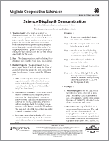 Cover for publication: Science Display and Demonstration