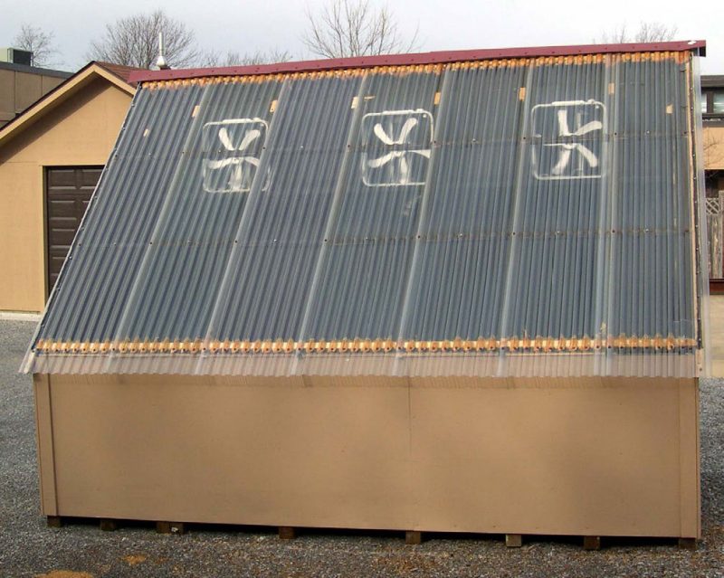 Photo of Front view of kiln