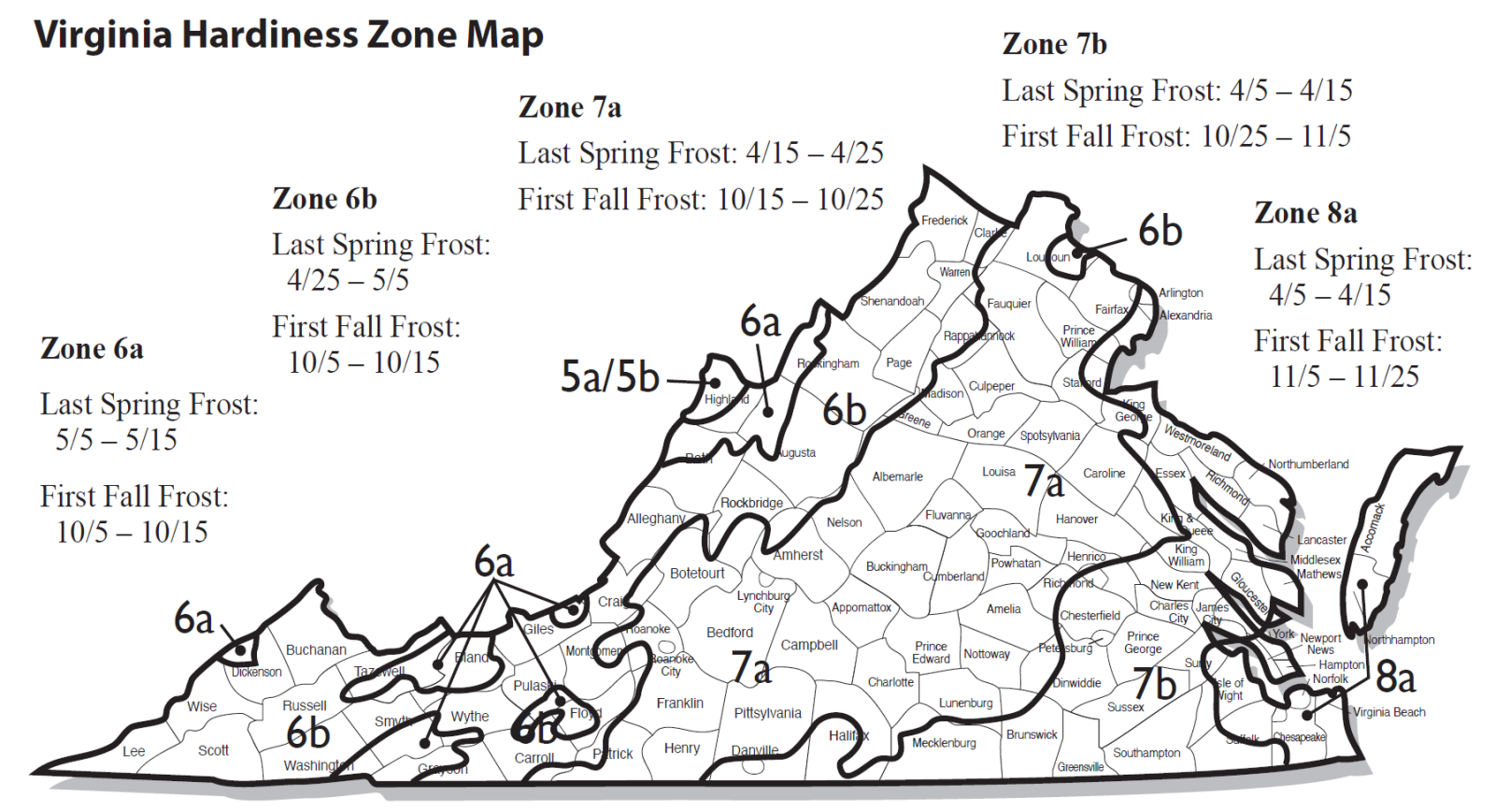 Virginia’s Home Garden Vegetable Planting Guide Planting