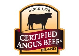logo since 1989 certified angus beef brand
