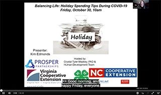 Cover for publication: Balancing Life: Holiday Spending Tips During COVID 19