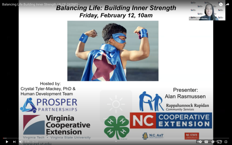 Cover for publication: Balancing Life: Building Inner Strength