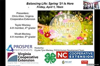 Cover for publication: Balancing Life: Spring '21 Is Here