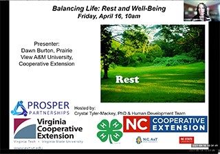 Cover for publication: Balancing Life: Rest and Well-Being