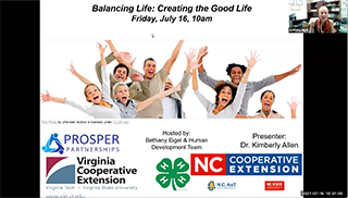 Cover for publication: Balancing Life: Creating the Good Life