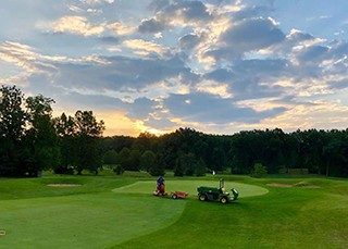 Cover for publication: Environmental Best Management Practices for Virginia's Golf Courses