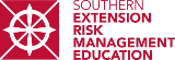 A logo of southern extension risk management education