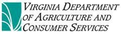  Virginia Department of Agriculture and Consumer Services logo.
