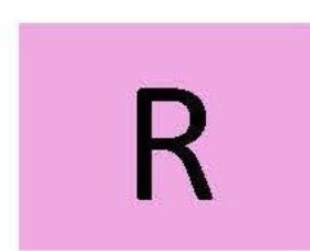 Letter "R"