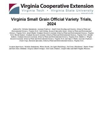 Cover page of the publication.