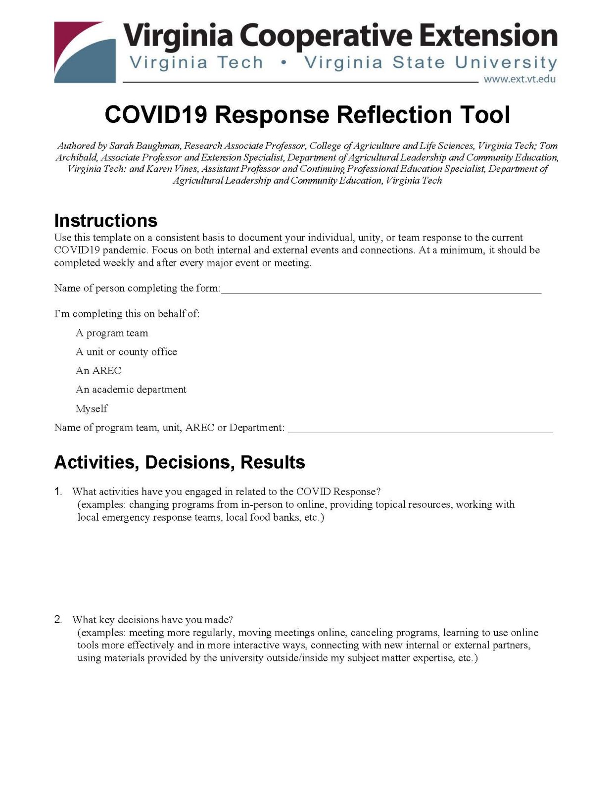 covid 19 reflection essay
