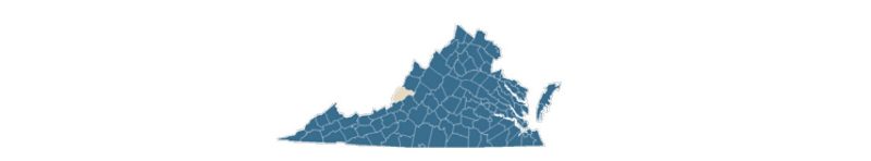 Alleghany County Map